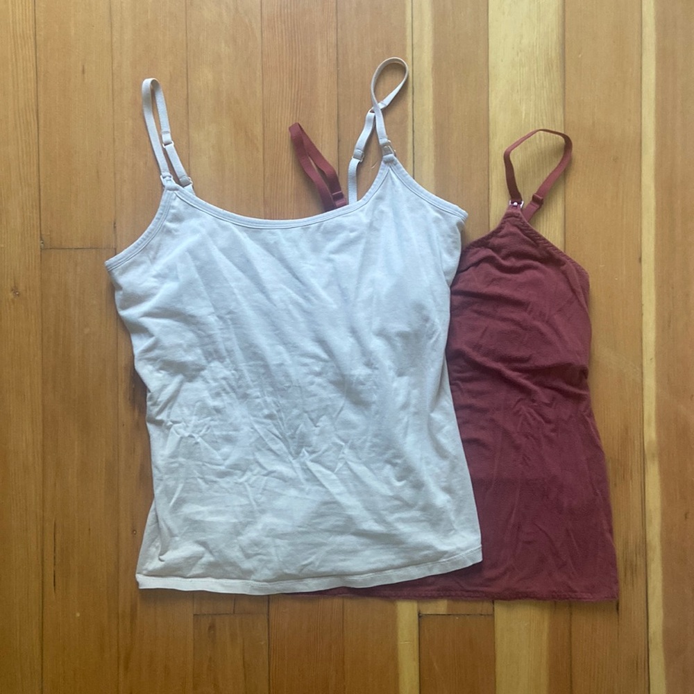 Pact & Storq Maternity Nursing Tank Bundle, Medium